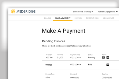 Pending Invoice